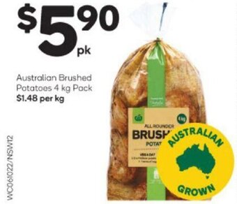 Australian Brushed Potatoes 4kg