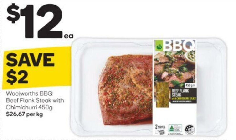 Flank steak outlet woolworths