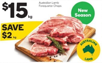 Woolworths Australian Forequarter Chops offer