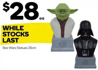 Woolworths Star Wars Statues 25cm offer