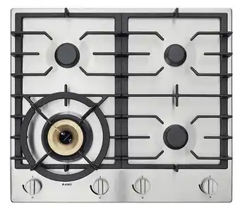 Betta Asko 60cm anthracite gas cooktop - stainless steel offer