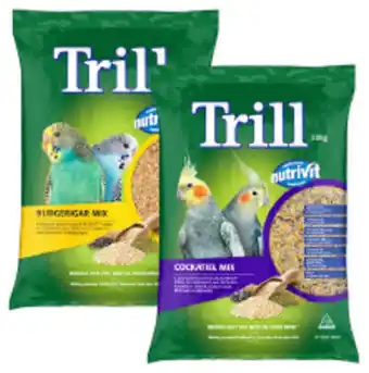 BIG W Trill Budgerigar Food 10kg offer