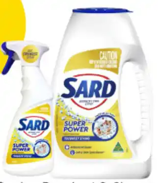 BIG W Sard Stain Remover Soaker Powder 1.8-2kg offer