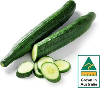 IGA Australian Continental Cucumber offer
