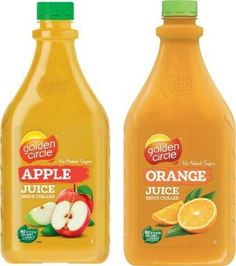 IGA Golden Circle Juice 2 Litre Selected Varieties offer