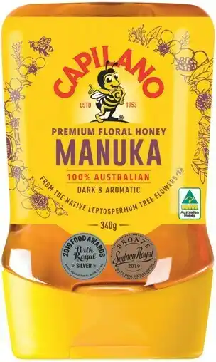 IGA Capilano Premium Floral Honey Manuka 340g offer