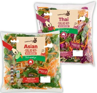 IGA Community Co Asian Salad Kit 250g or Thai Salad Kit 285g offer
