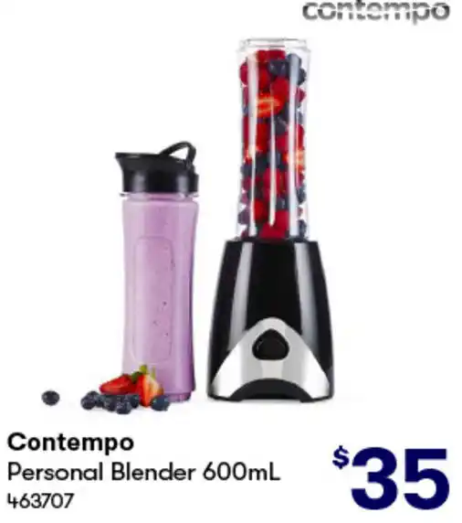 Contempo Personal Blender 600mL offer at BIG W