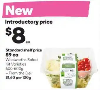 Woolworths Woolworths Salad Kit 500-600g offer