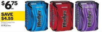 Mother Energy Drink 4x500ml