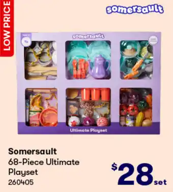 BIG W Somersault 68-Piece Ultimate Playset offer