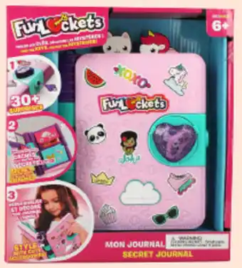 BIG W Funlockets Secret Journal offer