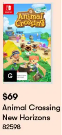 BIG W Animal Crossing New Horizons offer