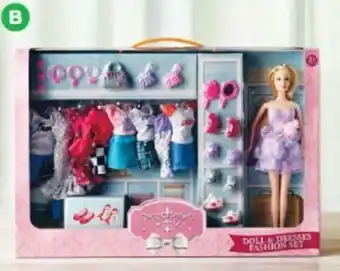 Woolworths Fashion Doll & Dress Set offer