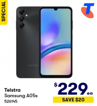 BIG W Telstra Samsung A05s offer