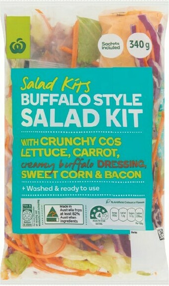 Woolworths Woolworths Buffalo Salad Kit 340g offer