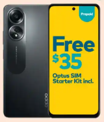 BIG W Optus OPPO A58 offer