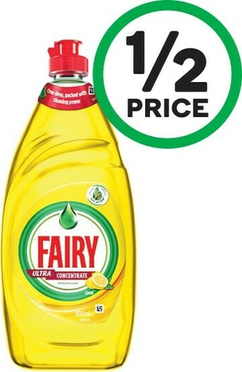 Woolworths Fairy Dishwashing Liquid 800ml offer