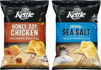 Woolworths Kettle Chips 150-175g offer