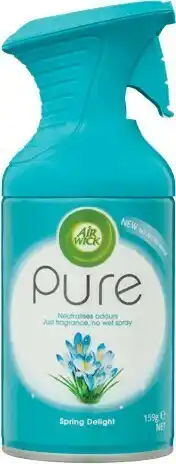 Air Wick Pure Aerosol, Essential Oil or Beach Escape 159g