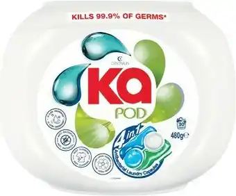 Woolworths Ka Pod Antibacterial or Anti-Dustmite Laundry Capsule Pk 45 offer