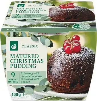 Woolworths Woolworths Pudding Varieties 100g offer