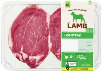 Australian Lamb Leg Steak 270g – From the Meat Dept