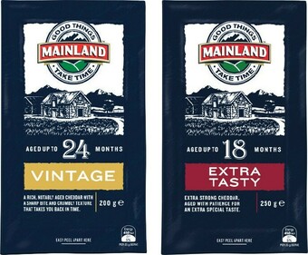 Woolworths Mainland Cheese Block 200-250g offer