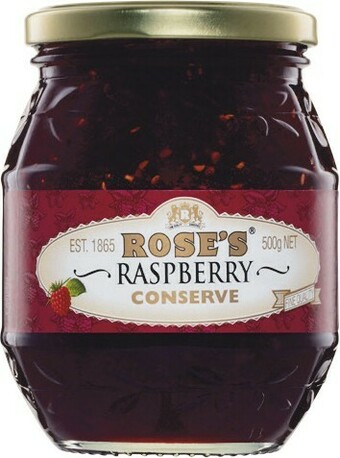 Woolworths Rose's Raspberry Jam Conserve 500g offer