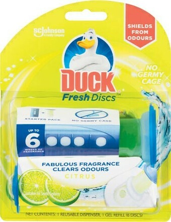 Coles Duck Fresh Discs Toilet Cleaner 36mL offer
