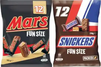 Coles Mars or Skittles Fun Size 132g-216g offer