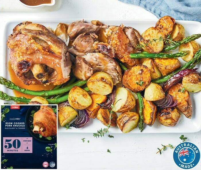Coles Made Easy Slow Cooked Pork Knuckle offer at Coles