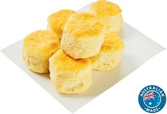 Coles Coles Bakery Buttermilk Scones 6 Pack offer