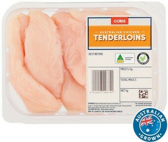 Coles Coles RSPCA Approved Chicken Tenderloins offer