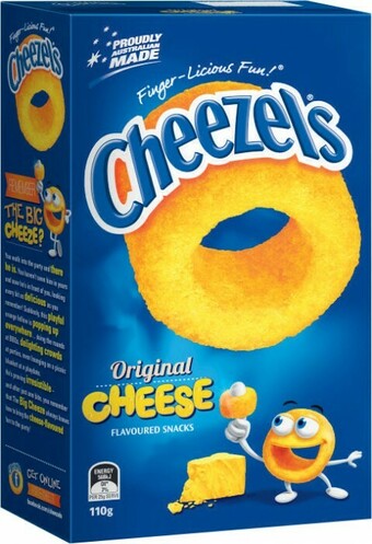 Coles Cheezels Cheese Snacks 125g offer