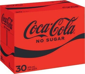Coles Coca-Cola Soft Drink 30x375mL offer