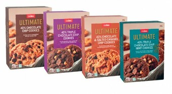 Coles Coles Ultimate 40% Chocolate Chip Cookies 400g offer