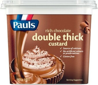 Coles Pauls Custard Double Thick 900g offer