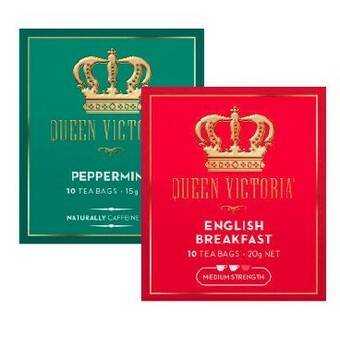 Coles Queen Victoria Tea Bags 10 Pack offer