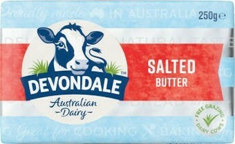 Coles Devondale Butter Pat 250g offer