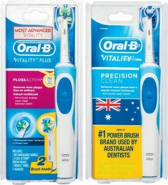 Coles Oral B Vitality Electric Toothbrush 1 Pack offer