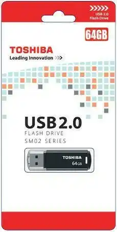 Coles Toshiba USB 2.0 SM02 64GB Flash Drive offer