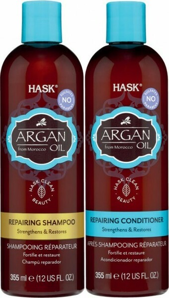 Coles Hask Shampoo or Conditioner 355mL offer