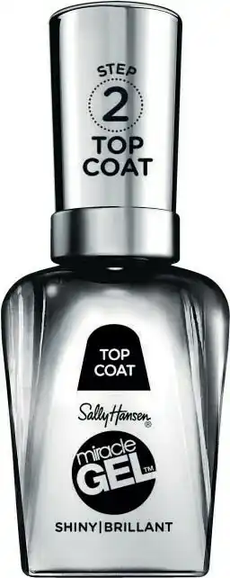 Coles Sally Hansen Miracle Gel Top Coat Nail Polish 14.7mL offer