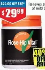 Chemist Warehouse Rose-Hip Vital 125g Powder offer