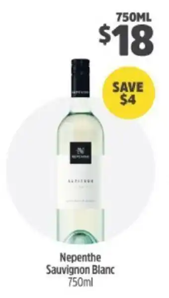 Woolworths Nepenthe Sauvignon Blanc 750ml offer