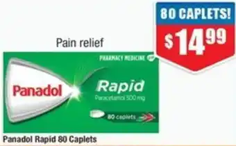 Chemist Warehouse Panadol Rapid 80 Caplets offer