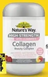 Chemist Warehouse Nature's Way High Strength Adult Vita Gummies Collagen Beauty Complex 50 Pastilles offer