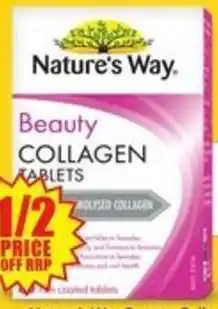 Chemist Warehouse Nature's Way Beauty Collagen 60 Tablets offer