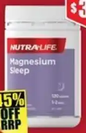 Chemist Warehouse NUTRALIFE Magnesium Sleep offer